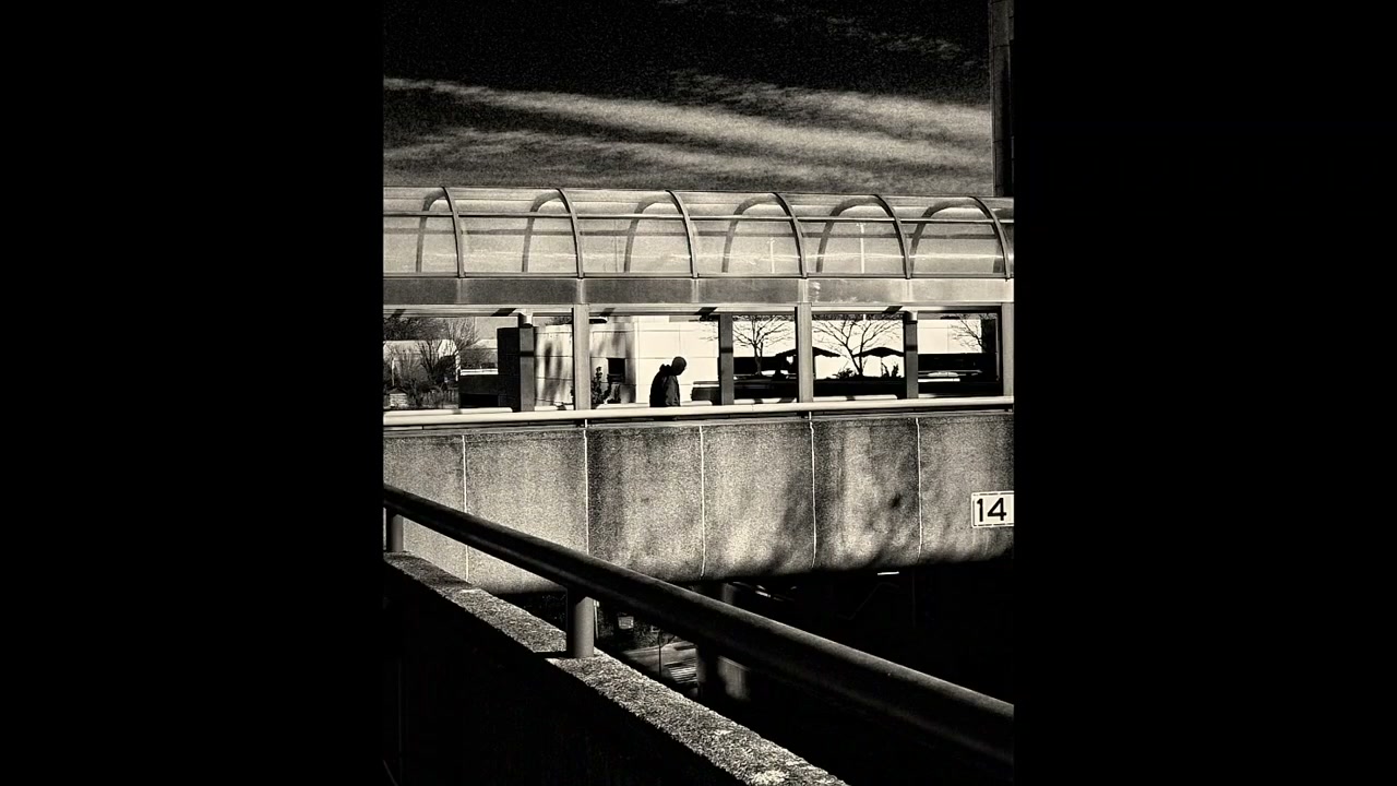 Black and white street photograph by Marc Anthony