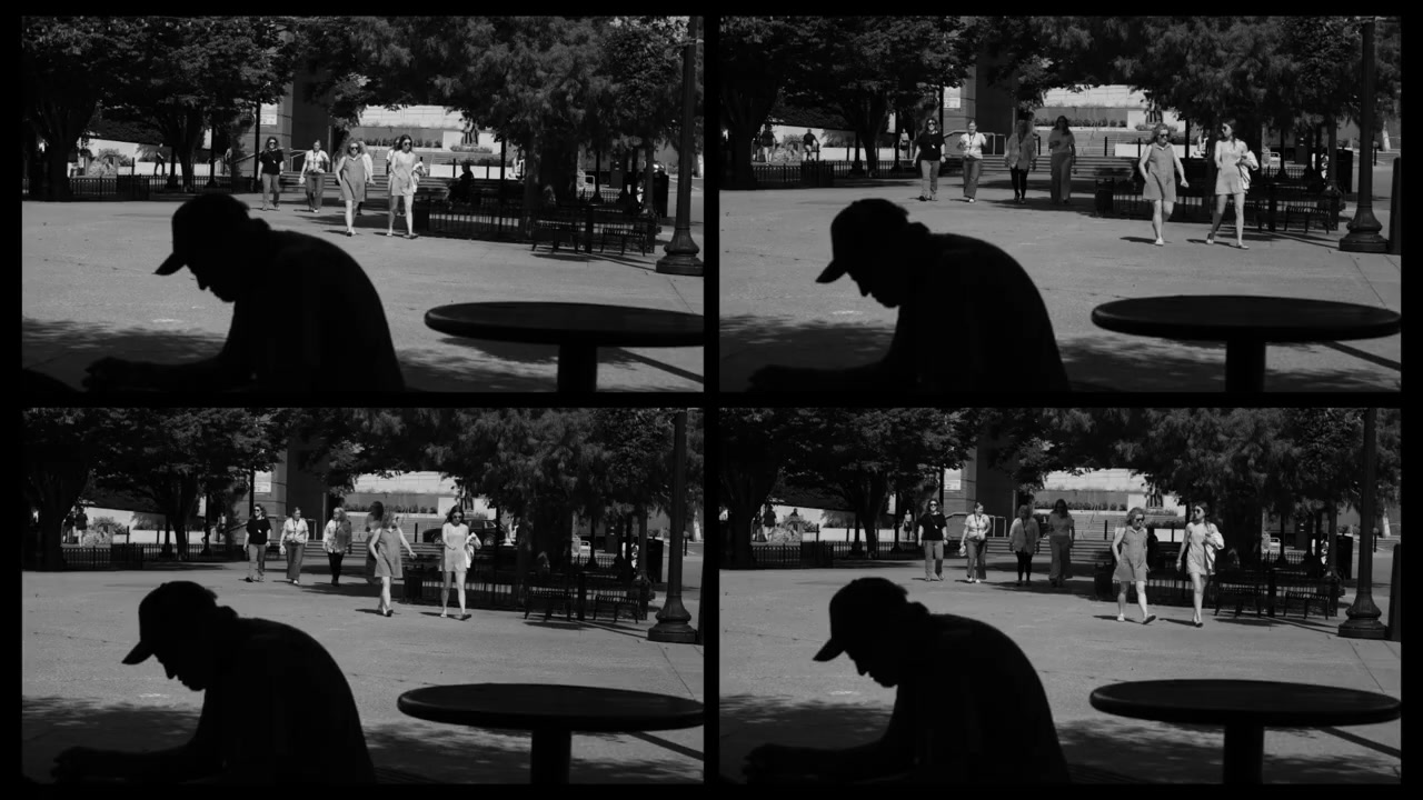 Black and white street photograph by Marc Anthony