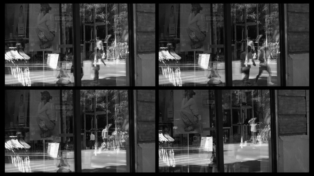 Black and white street photograph by Marc Anthony