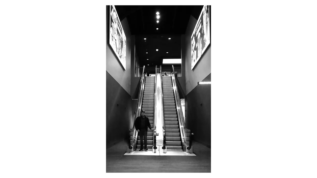 Black and white street photograph by Marc Anthony