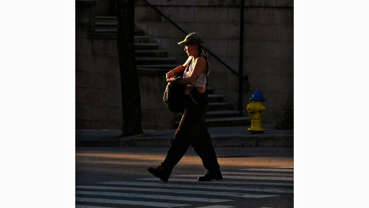 Black and white street photograph by Marc Anthony