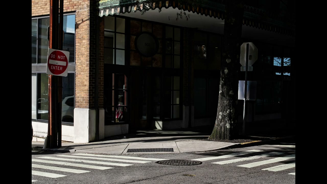 Black and white street photograph by Marc Anthony